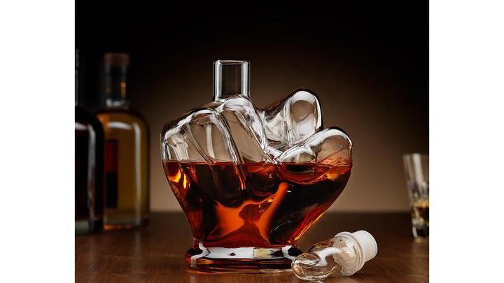 Produktbild TOP Whisky Karaffe Mittelfinger (1 l)
