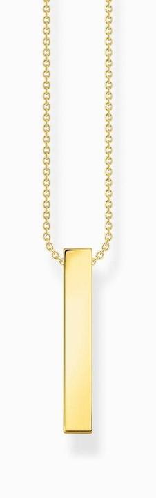 Produktbild Thomas Sabo Halskette Bunte Steine Gold (925er Silber, 40 - 45 cm)