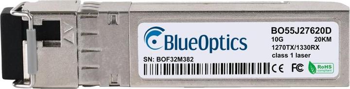 Actual product image BlueOptics Huawei SFP-10G-BXU1-20 Compatible SFP+ BO55J27620D