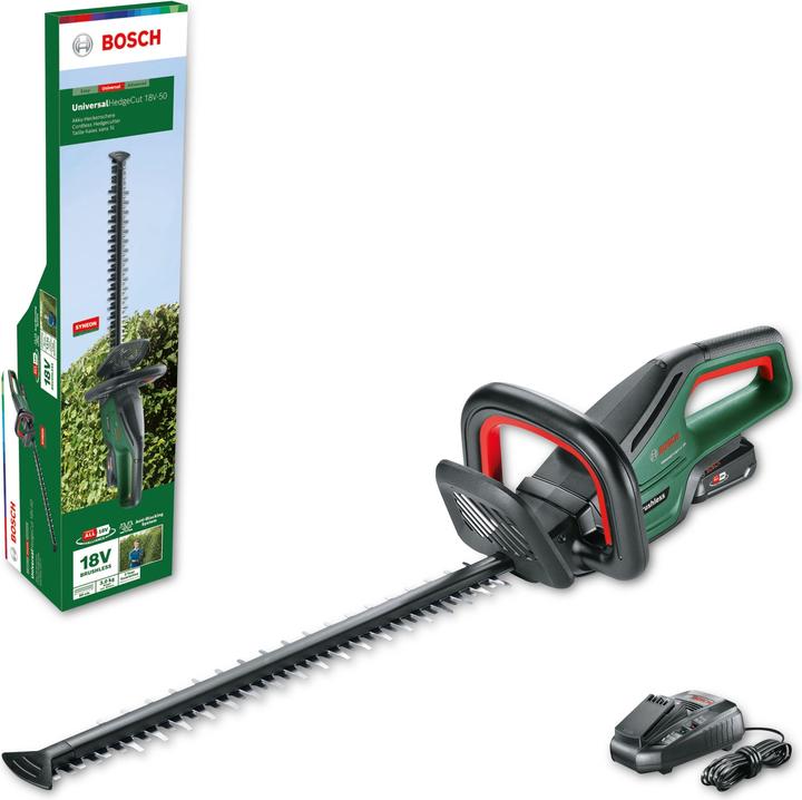 Actual product image Bosch Home & Garden UniversalHedgeCut 18-50 Kit (Cordless hedgecutters)