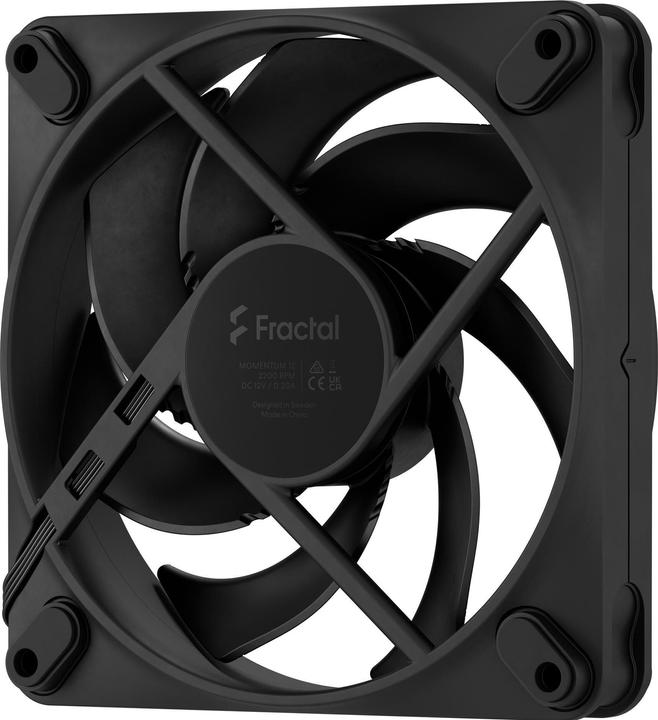 Image du produit Fractal D. Momentum 12 Black (120 mm, 1 x)