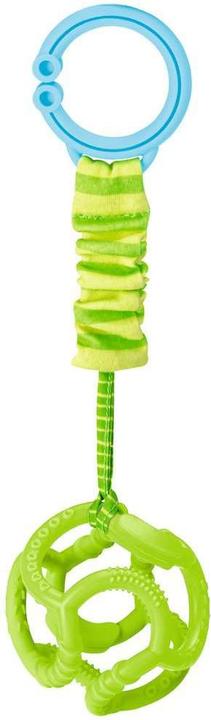 Actual product image Ravensburger 4592 baliba Clip & Go - Flexible ball with attachment for gripping and biting fun