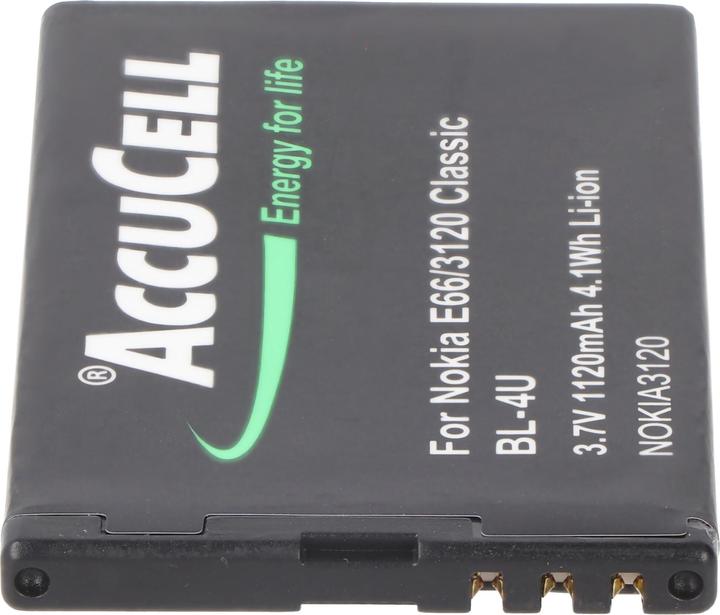 Produktbild AccuCell Akku Nokia BL-4U, BL-4UV, MP-S-V, N4U85T, TB-BL4U