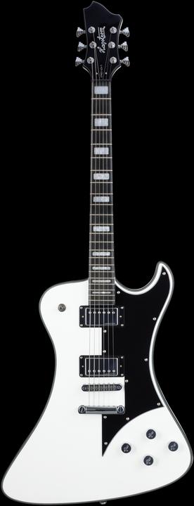 Hagstrom Chitarra elettrica, Fantomen, Bianco lucido (Chitarra elettrica, Mogano, Acero)