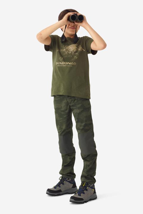 Image du produit Solognac Pantalon enfants 500 résistant camouflage (12, 13, 14)