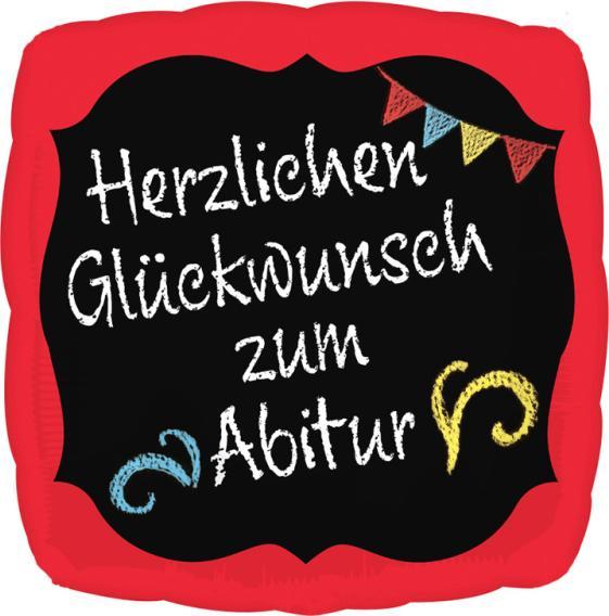 Produktbild Amscan Folienballon Glückwunsch zum Abitur