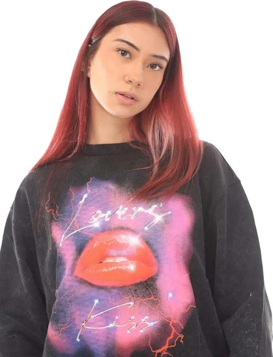 Actual product image HUGO Womens/Ladies Deroxina Oversized Sweatshirt (34 D)