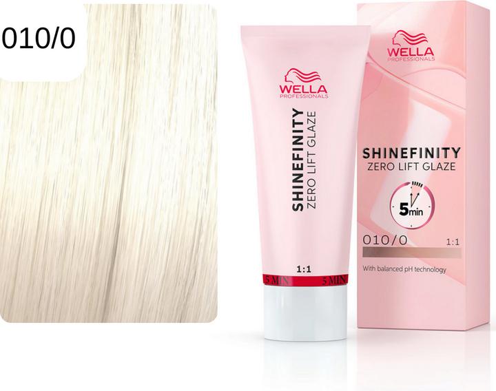 Actual product image Wella Professionals Shinefinity Zero Lift Glaze (10, 0 - Natural Flash)