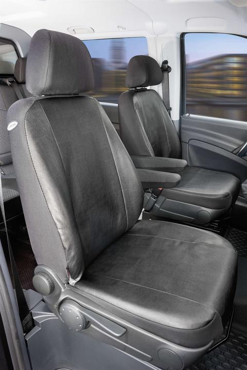Image du produit Walser Housses de siège pour Mercedes Viano et Vito W638 & W639 pour 2 ES pour accoudoir intérieur BJ