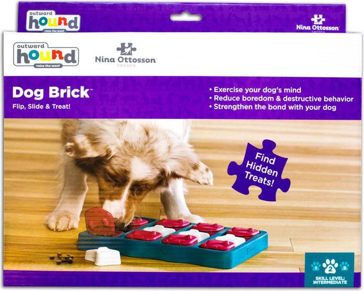Actual product image Nina Ottosson dog brick (Intelligence toy dog)
