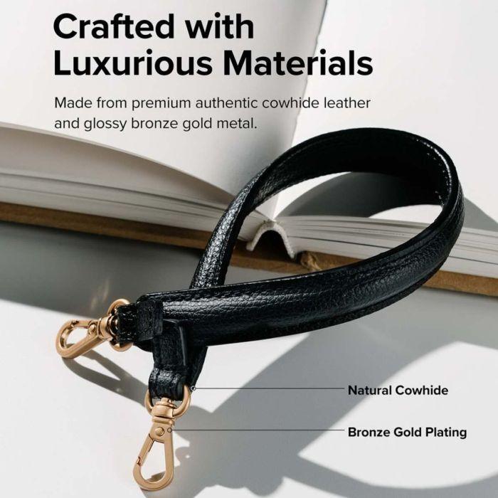 Image du produit Ringke Galaxy Z Flip 3/Z Flip Leather Hand Strap for Case Folio Signature Black (Samsung Galaxy Z Flip3)