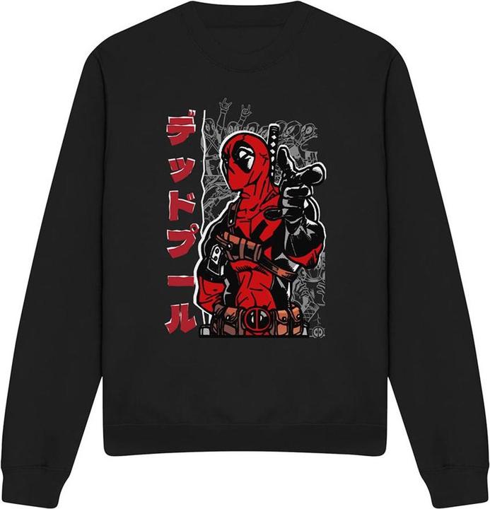 Immagine prodotto Deadpool Felpa Giapponese Adulto Unisex (S)