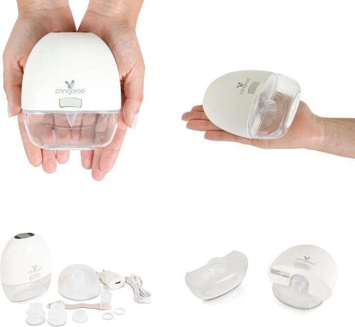 Actual product image Cangaroo Ηλεκτρικό Απλό Θήλαστρο Embrace Λευκό 110205