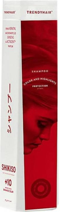 Actual product image Trendy Hair SHIKISO KERATIN & GINSENG bain 300 ml (300 ml)