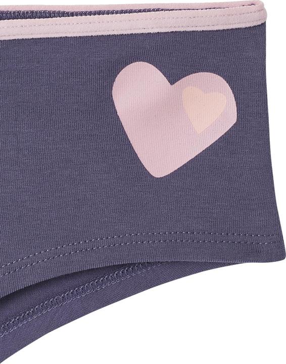 Immagine prodotto Vertbaudet 7er-Pack Mädchen Shortys, Herzen Oeko-Tex (140, Confezione da 7)