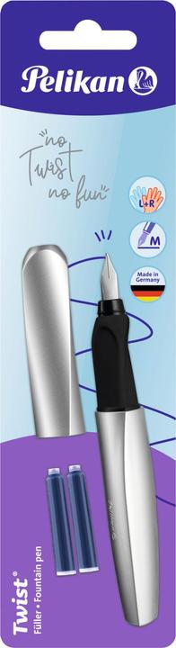 Produktbild Pelikan Twist Füha Silver P457 M (Silber, 1 x)