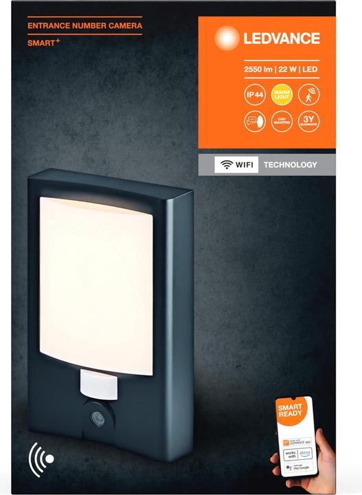 Actual product image Ledvance SMART OUTD WIFI Entrance Camera (2550 lm, IP44)