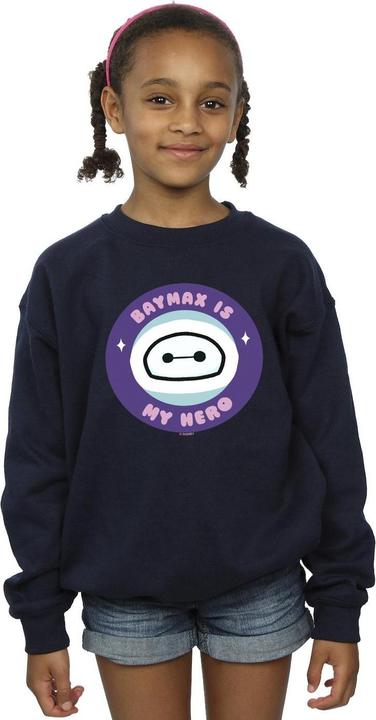 Image du produit Disney - Sweat BIG HERO BAYMAX MY HERO POCKET - Fille (152, 158)