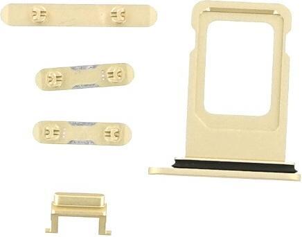Produktbild OEM Button Set für iPhone XR gelb (iPhone XR)