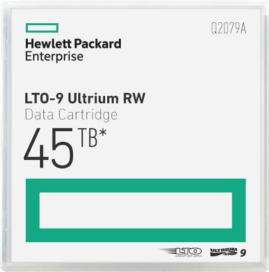 Produktbild HPE LTO-9 Ultrium / RW-Datenkassette (LTO-9 Ultrium, 18000 GB)