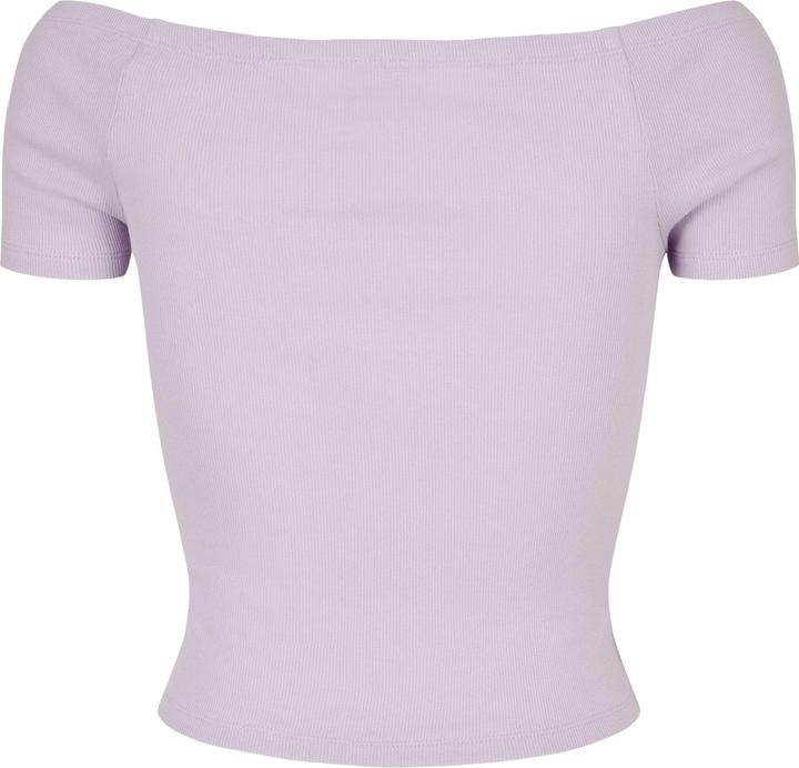 Actual product image Urban Classics Ladies Off Shoulder Rib Tee - 2416 (4XL)
