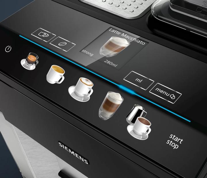 Actual product image Siemens EQ.500 TQ507R03 - Volautomatic espressomachine - Zwart (EU plug)