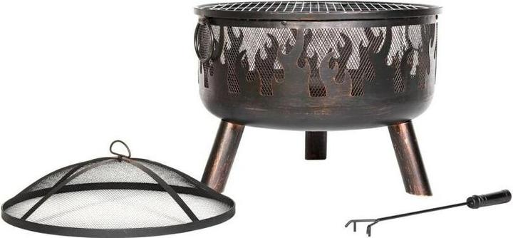 Actual product image Buschbeck Fire bowl Wildfire 61 x H 61 cm iron bronze (61 cm)