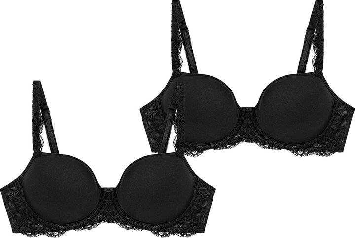 Actual product image Triumph Amourette Charm underwired bra (90 B, pack of 2)