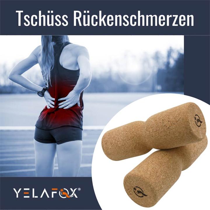 Actual product image Yelafox Fascia roller with groove