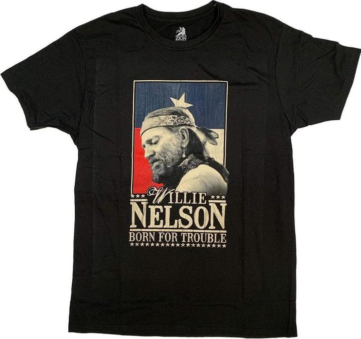 Willie Nelson Born For Trouble TShirt