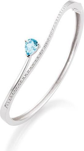 Breuning ARMREIF - Farbstein/Brill. 0,33 Ct. H/si (585, - Gold)