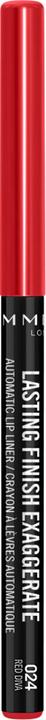 Rimmel London LASTING FINISH EXAGGERATE lip liner #024 (024 Red Diva)