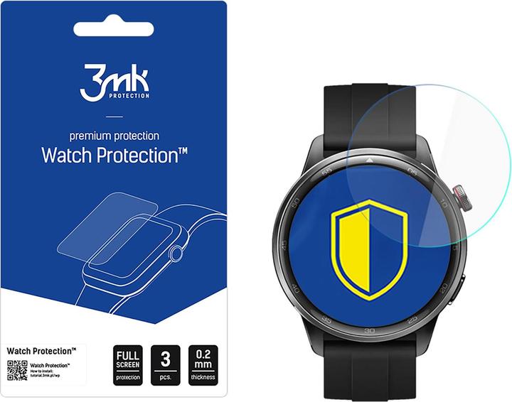 Actual product image 3MK Watch Protection ARC smartwatch screen protector for Realme Watch S2