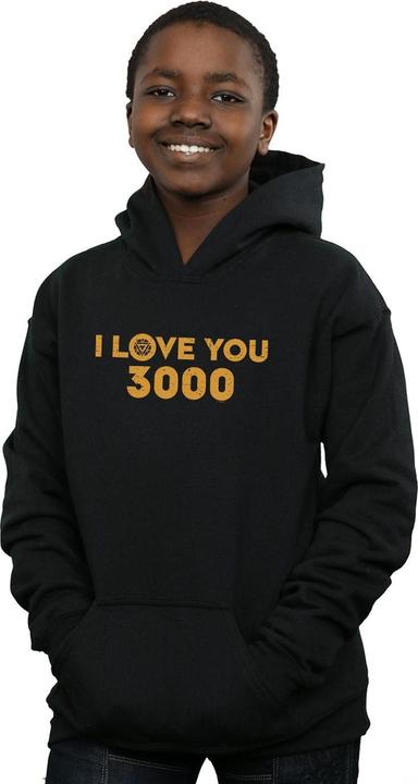 Produktbild Avengers Endgame I Love You 3000 Arc Reactor Kapuzenpullover Jungen (152, 158)