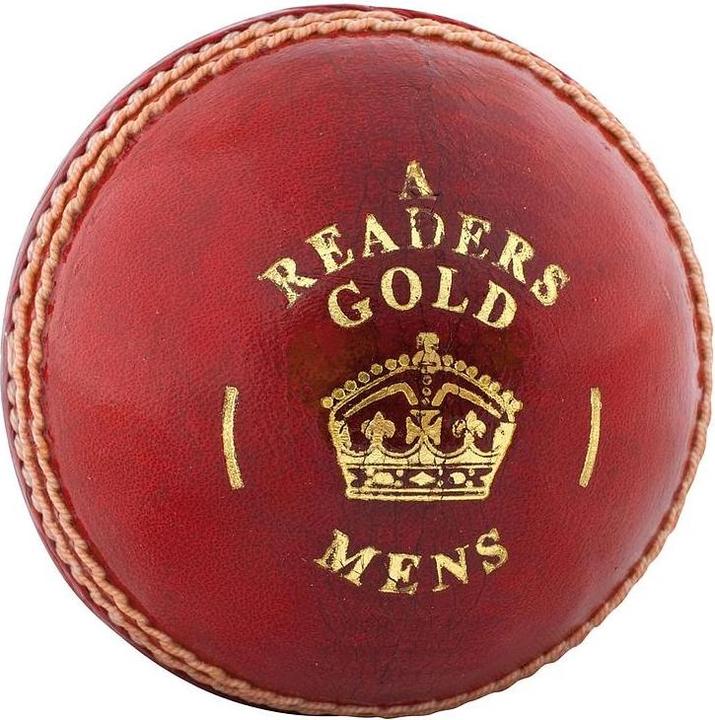 Readers Gold A Leder Cricket Ball