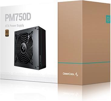 Produktbild Deepcool PM750D Netzteil 750 W 20+4 pin ATX ATX Schwarz (750 W)