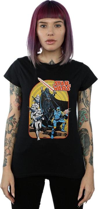 Produktbild Star Wars Vintage Comic Scene TShirt (S)