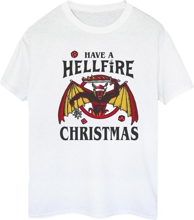 Produktbild Netflix Stranger Things Hellfire Christmas TShirt (4XL)