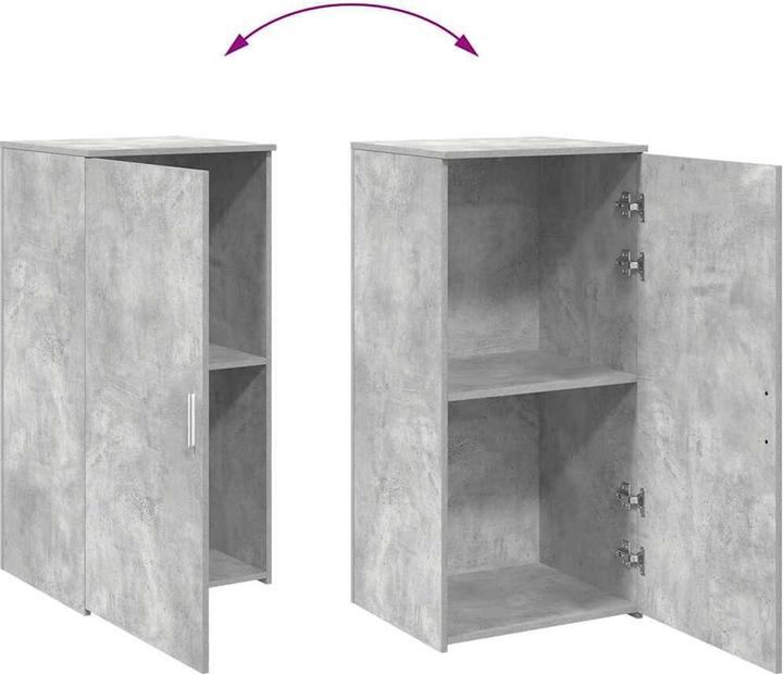 Produktbild VidaXL Lagerschrank Betongrau 50x45x103,5 cm Holzwerkstoff Schrank