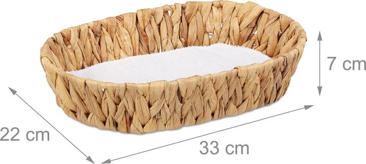 Produktbild Relaxdays 2x Obstschale (33 x 22 x 7 cm)