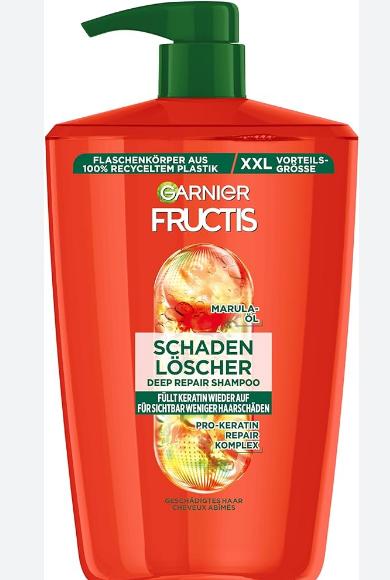Produktbild Garnier Fructis Damage (1000 ml, Flüssiges Shampoo)