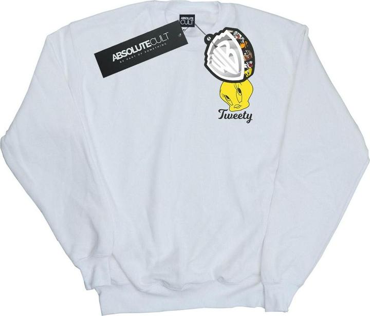 Actual product image Looney Tunes Mens Tweety Pie Head Sweatshirt (L)