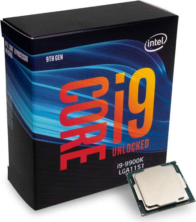 Produktbild Intel Core i9-9900K (LGA 1151, 3.60 GHz, 8 -Core)