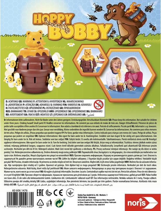 Image du produit Noris Hoppy-Bobby Actionspiel (Allemand)