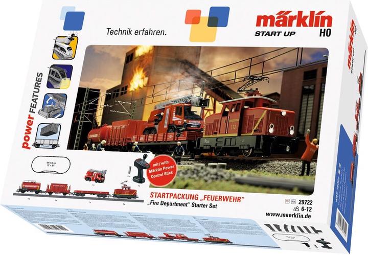 Märklin Coffret de départ pour les pompiers (Piste H0)