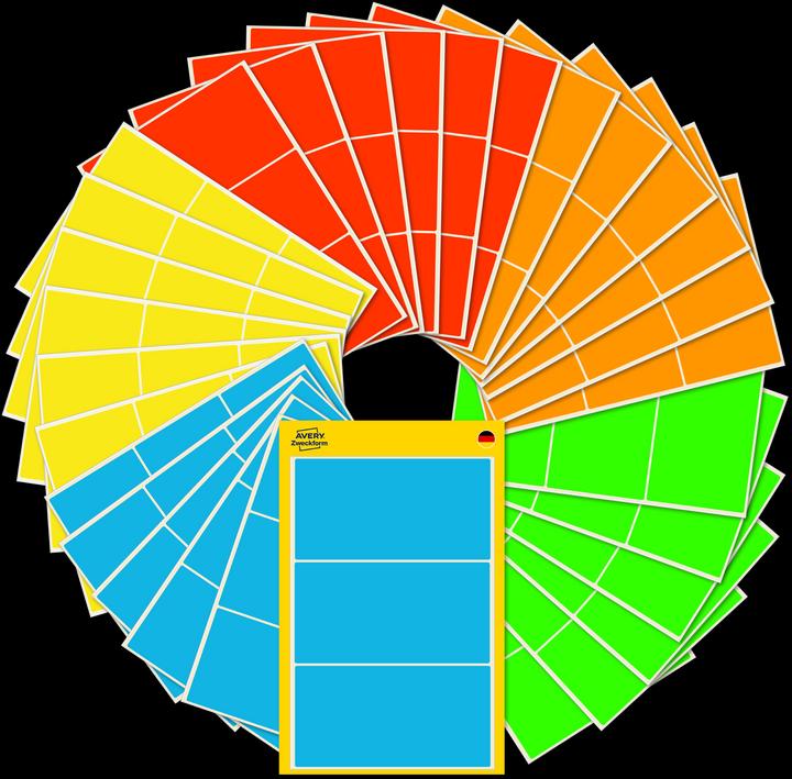 Immagine prodotto Avery Etichette colorate