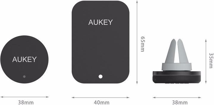 Actual product image Aukey HD-C5 Magnetic Air Vent Car Holder