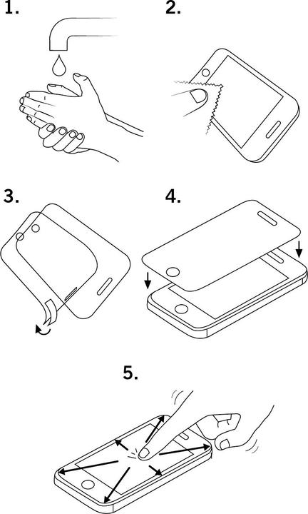 Actual product image Deltaco SCRN-MI9 mobile phone screen/back protector Clear screen protector Xiaomi 1 pc(s) (1 Piece, Mi 9)