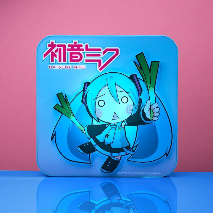 Actual product image Numskull Official Hatsune Miku 3D table lamp / wall lamp
