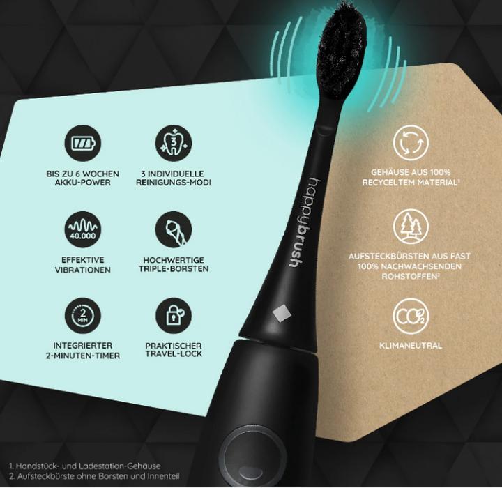 Actual product image happybrush Happy Brush Eco Vibe 3 (Sonic toothbrush)